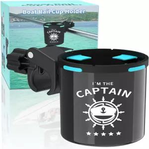 시펙 해양 보트 레일 컵 홀더 비미니 탑 컨버 또는 폴 그립 그랩 바 애호가를 위한 선물 PWC용 제트 스키