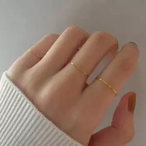 실반지 레이어드 여성 링 심플 데일리 깔끔한