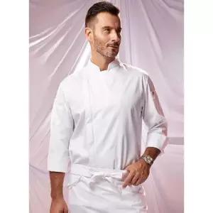 주방장 조리사복 긴팔 셰프 복 주방일복 쉐프복 남녀 공용 조리복 주방 유니폼 위생복