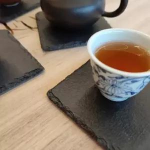 블랙 스톤 티코스터 인기 플레이트 컵받침 돌접시 추천템 사각