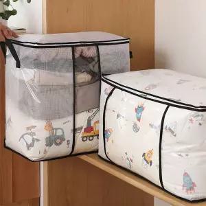 TBZ 투명PVC이불수납함 리빙박스 정리함 수납함 옷정리