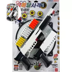 연습 사격 공기총 어린이 다트 장난감 저격 놀이 배틀 세트