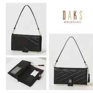 닥스 DAKS [인플루언서PICK예약판매] DCHO3E410BK 블랙 칼라일 골드 DD 여성 핸드폰케이스 986401