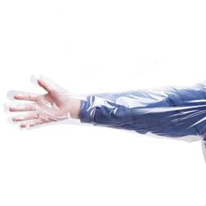 샤워 다리용 방수 보호대 일회용 50개 성인용 가방 붕대 깁스 플라스틱 장갑 커버