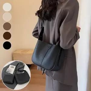 파우치 포함 레더 크로스백 여자 가방 데일리 여성 출퇴근 20대 30대