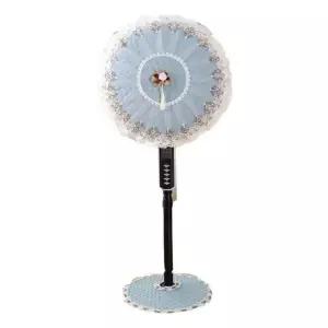 스탠드형 선풍기 먼지방지 커버 세트 원형 2종