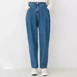 여자 탄탄한 오버핏 기청바지 진청 아이스팬츠 (HSJ-WC8BA97)