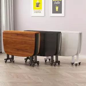 휴대용 테이블 접이식 가정용 간이 식탁 주방 우드 폴딩 다용도 책상