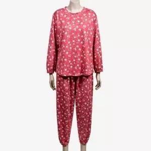 쿨샵 여성 겨울 발열 기모 상하의세트 나염 조거팬츠 데일리홈웨...