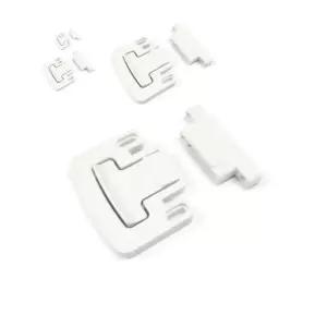 자취방 간단하게 설치하는 방충망 보조 잠금장치 2개입