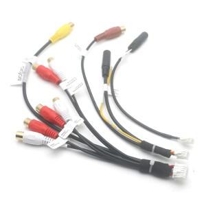 Pioneer DMH-160BT 1700NEX 차량용 라디오 오디오 서브우퍼 카메라 비디오 RCA AUX 음소거 케이블 유선 원