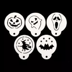 ( )할로윈데이 베이킹 스텐실 데코레이션 도안 5종셋트