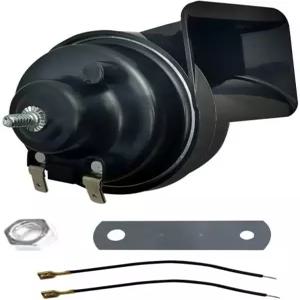 300DB 초강력 자동차 경적 12V 방수 에어 교체 키트 전기 달팽이 오토바이 트럭 자전거 해상 범용 액세서리