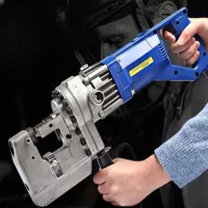 유압펀칭기 전동 타공기 프레스 금속 천공 철판 1800W