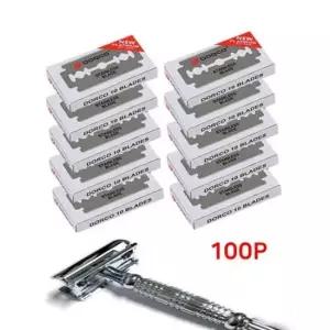 면도기날리필 도루코 양면면도날 양날 면도기날 리필날 100P