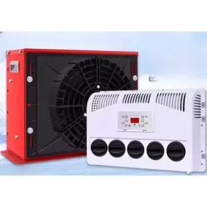 캠핑카 에어컨 무시동 화물차 냉방기 용 대형트럭 카라반 24V