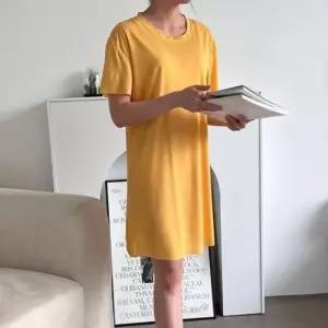 롱원피스 골지 쿨원피스 옆트임 반팔원피스 반팔 여름