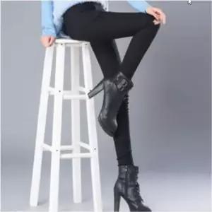 여자 겨울 밴딩 기모안감 레깅스 팬츠 스키니 방한 퍼 바지