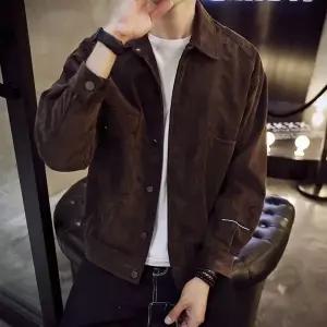 캐주얼 점퍼 라이더 남자 봄 스웨이드자켓 가을 가죽