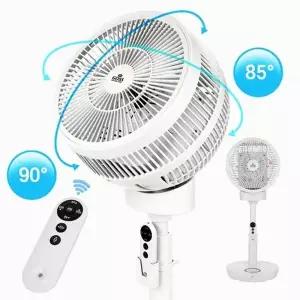 ( )리모컨 서큘레이터 스탠드 선풍기 4WAY 에어 상하좌우 회전 높낮이조절 고스40