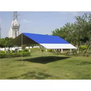 초대형 그늘막 타프 실버 캠핑 차량용 6x8m 방수 대형 천막 차단