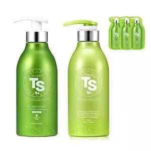 올뉴플러스TS샴푸 프리미엄TS트리트먼트 티에스 6g 파우치 탈모 완화 세트