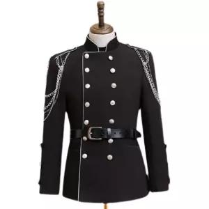 공연 제복 남자 견장 행사복 의장대 무대복장 코스튬 남성용 군복 유니폼