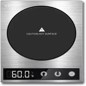 책상용 코소리 커피 머그 워머 디지털 컵 히터 및 크리스마스 선물 1°F 정밀 온도 조절 터치 테크 LCD