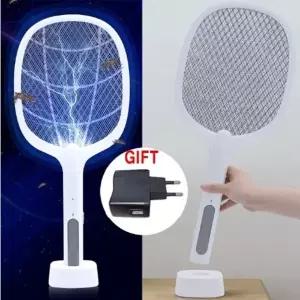 ( )SW 수동 자동 전자동모기채 모기유인 전자동모기채 스텐드모기채 전기모기채 usb충전 파리채 모기트랩
