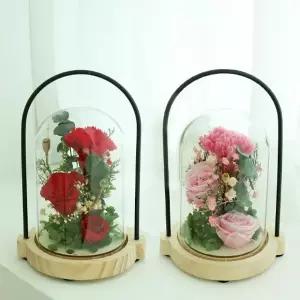 LED조명 카네이션 장미 3송이 무드등 생일 스승의날 선물 LED무드등