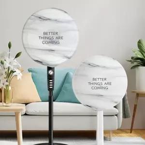 선풍기 커버 원형 헤드 보관 보호망 먼지덮개