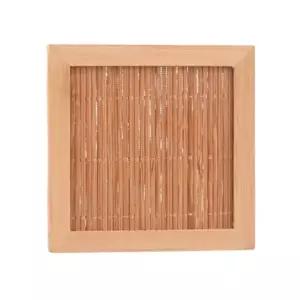 우드 컵받침 추천템 대나무 인기 사각 컵받침대 티코스터 코스터