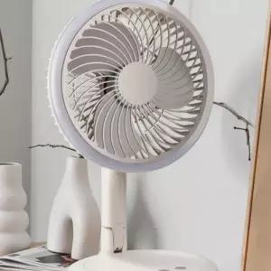 ( )접이식 LED 저소음 탁상용 에어 서큘레이터 선풍기