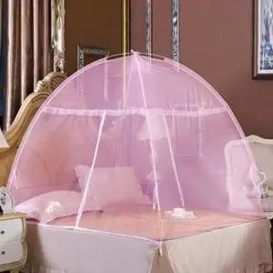 바닥 있는 원터치 모기장 침대 잠자리 텐트 사각 유아 캠핑 거실 야외 바닥있는 모기채