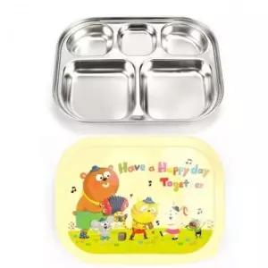 ( )단체급식 스텐 도시락(식판 뚜껑)