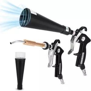 GDLIN 자동차 디테일링 청소용 총 공기총 키트 내부 고압 송풍기 압축 공기를 사용하여 먼지와 빠르게