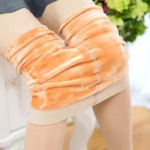 겨울 두꺼운 기모스타킹 착시 살색 융털 밍크레깅스 스타킹 기모레깅스