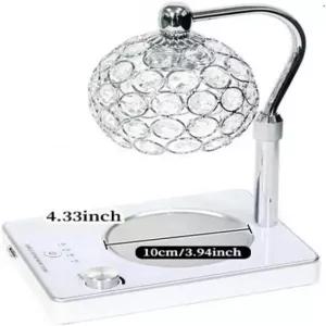 우아한 스타일의 향수 램프 높이 조절 가능한 상단 다운 캔들 워머 타이머 홈 오피스 크리스마스 장식용