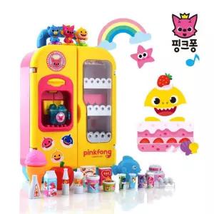 핑크퐁 말하고 노래하는 멜로디 아기상어가족 냉장고엄마놀이 소꿉 소꼽 주방 역할장난감 화장 화장대 여아