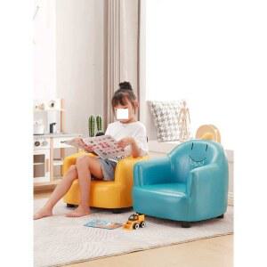 초등 소파 도서관 방수 의자 주니어 블루
