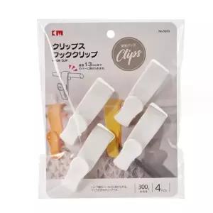 ( )집게형 다용도 후크 치약 수세미 모자 걸이 클립 고리 미니 정리 홀더