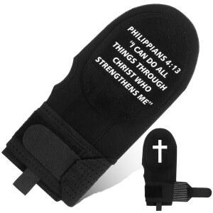 Geyoga 크리스천 슬라이드 미트 유스용 오른손용 크로스 야구 소프트볼 종교용 그로브 슬라이드식 가드 액세서리 보호구 오른손 - 손과 손목 보호