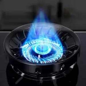 9홀 가스버너 바람막이 고효율 가스렌지 가정 캠핑 휴대용 겸용 바람막이