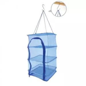 슬림3단 건조망 (S고리포함) 캠핑 차박 과일 식기 건어물 건조망 다용도 망 건조대