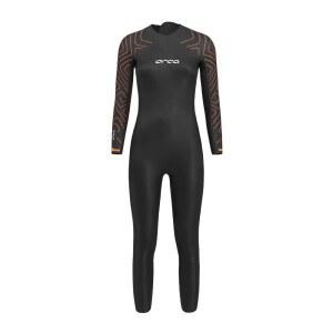 ORCA 여성 잠수복 블랙 긴팔 네오프렌 수영 트라이애슬론 15C