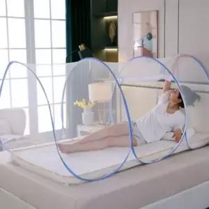 원터치 침대 모기장 캠핑 모기퇴치 휴대용 방충망