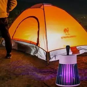 BG002 모기트랩 램프 전기 충격 모기 퇴치기 해충 포충기 캠핑 야외 실내 잠자리 차박