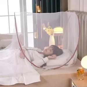 모기장 야외 캠핑 접이식 한 돔형 캐노피 미세 책상 텐트 원룸 휴대용 실내 세워지는 돔형