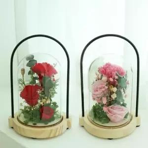 LED조명 카네이션 장미 3송이 무드등 생일 스승의날 선물 LED무드등