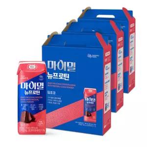 마이밀 마시는 뉴프로틴 딥초코 190ml, 16팩 3박스